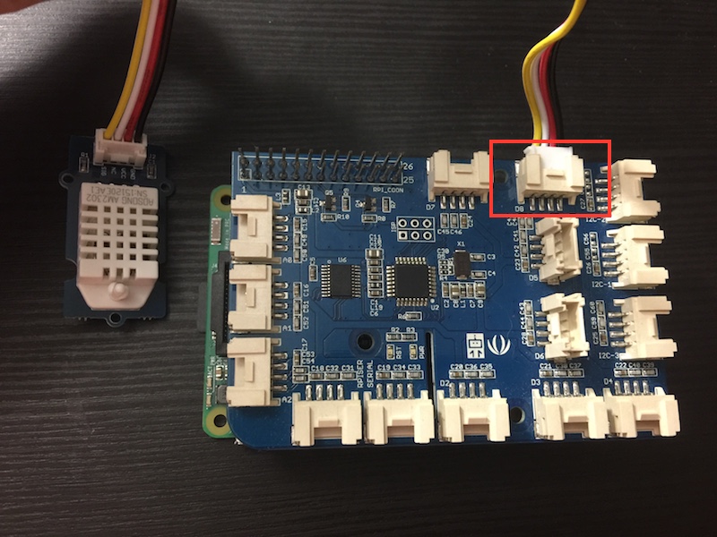Using the DHT11 humidity/temperature sensor with the 